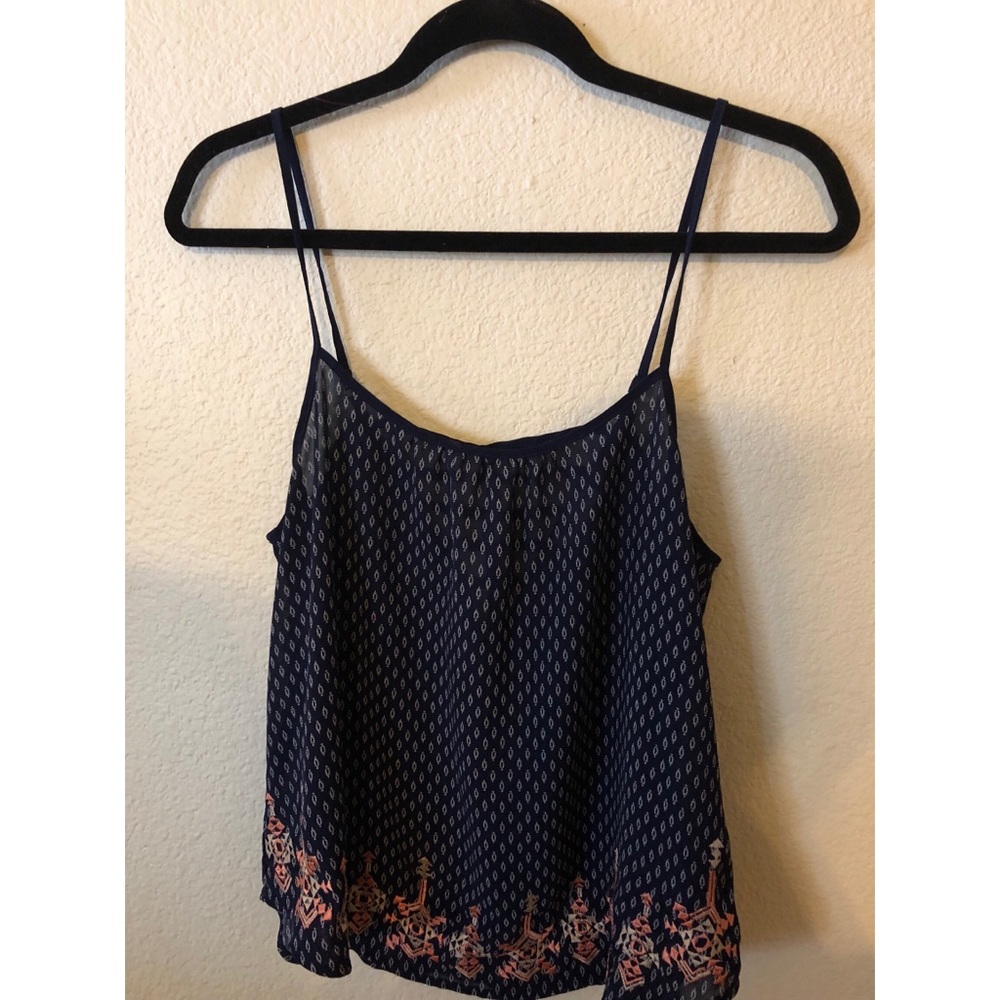 Spaghetti strap crop top